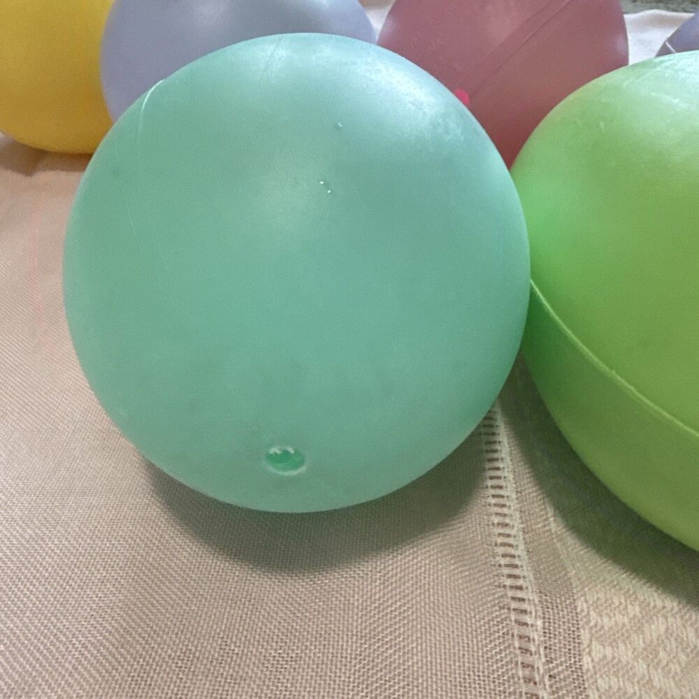 Easter Egg Blow Mold 8” Lot Of 10 Eggs Vintage General Foam Plastics & Unbranded - Picture 12 of 16